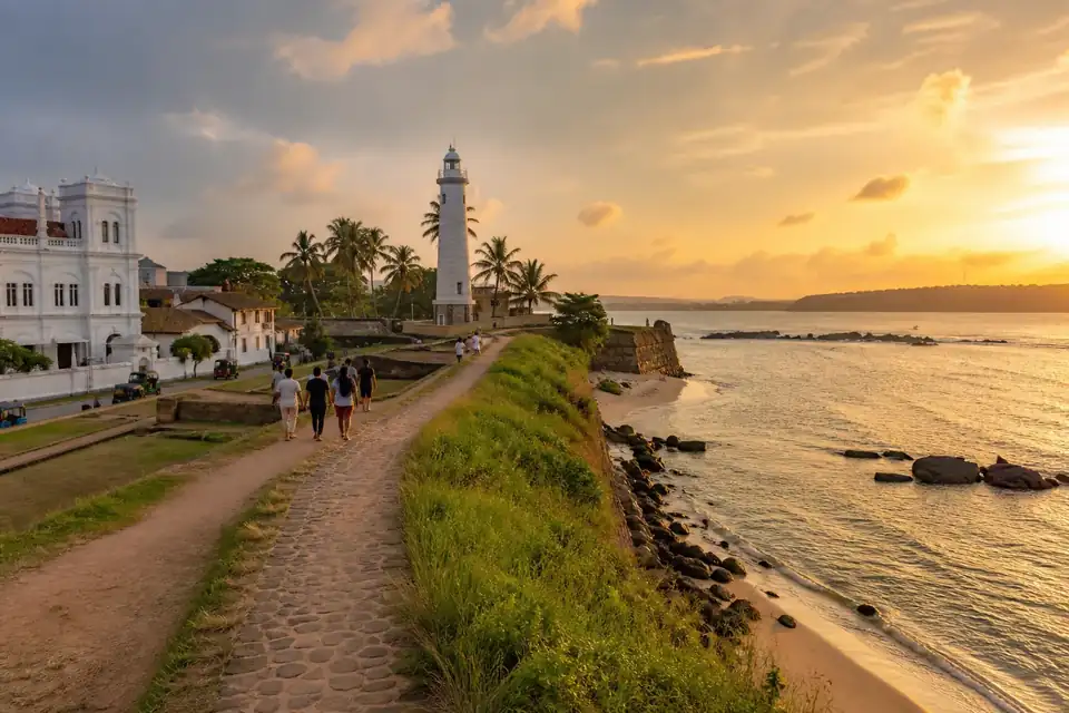 Historic Galle Fort on Sri Lanka’s southern coast