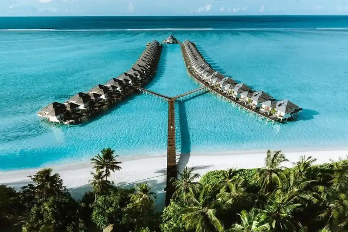 Relax on one of the Maldives’ most popular resort islands, offering sandy beaches, water sports, snorkeling, and stunning sunsets.
